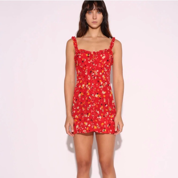 Realisation Par Dresses & Skirts - NWOT Realisation Par Julia Dress in Rouge Fleur